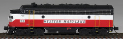 Intermountain N 69294S-01 DCC/ESU LokSound 5 Equipped EMD F7A Locomotive Western Maryland 'Circus Scheme' WM #53