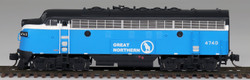 Intermountain N 69225-07 DCC Ready EMD F7A Locomotive Great Northern 'Big Sky Blue' GN #474-D