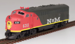 Intermountain N 69267-01 DCC Ready EMD F7A Locomotive Nacionales de México NdeM #6311