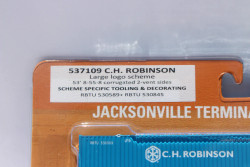 Jacksonville Terminal Company N 537109 53' High Cube Corrugated Side Containers CH Robinson 'Large Logo scheme' - 2-Pack