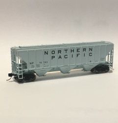 Trainworx N 24433-01 Pullman-Standard PS2-CD 4427 High-Side Covered Hopper Northern Pacific NP #76703