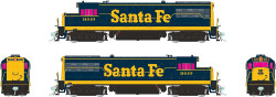 Rapido Trains Inc HO 35007 DCC Ready GE U25B Locomotive Low Hood Santa Fe 'Pinstripe Scheme' ATSF #1612