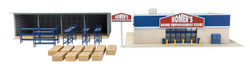 Walthers Cornerstone HO 933-4119 Hardware and Lumber Store - Kit