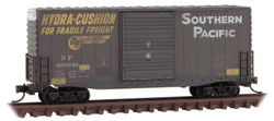 Micro Trains Line N 101 44 060 Pullman-Standard 40' Hy-Cube Boxcar Weathered Southern Pacific SP #659049