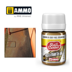AMMO RailCenter Engine Fuel and Oil AMMO.R-2207 FUEL STAINING - 35ml Bottle
