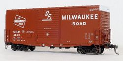 Tangent Scale Models HO 18013-05 Pullman-Standard PS-1 40' Mini-Hy Cube Boxcar Milwaukee Road 'Original 1968 DF2' MILW #4610