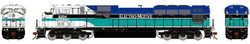 Athearn Genesis G2 HO ATHG27219 DCC Ready SD90MAC-H Phase I Locomotive Electromotive Demonstrator EMDX #8204