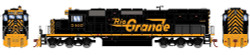 Athearn HO ATH73045 DCC Ready EMD SD40T-2 Locomotive Rio Grande D&RGW #5405