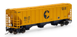 Athearn N ATH27404 PS 4427 Covered Hopper Chessie System B&O #602901
