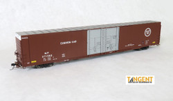 Tangent Scale Models HO 25031-06 Greenville 86' Double Plug Door Box Car 'Original 1968' Missouri Pacific ‘Buzzsaw’ MP #271658