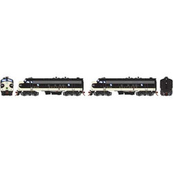 Athearn Genesis HO ATHG19502 with DCC/Tsunami2 Sound FP7A/FP7A Southern SOU #6148F/6146L