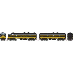 Athearn Genesis HO ATHG19505 with DCC/Tsunami2 Sound FP7A/F9B Frisco SLSF #5047/#5133