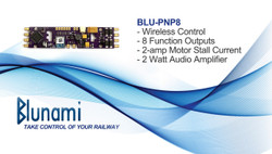 SoundTraxx Blunami 885614 BLU-PNP8 8 Function Sound Decoder - GE