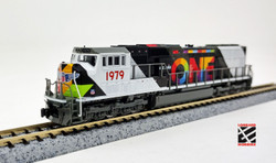 Kato N 176-1979-LS-DMW with DCC/ESU LokSound V5 EMD EMD SD70M Locomotive w/Standard Flat Radiators Union Pacific 'We Are One' UP #1979