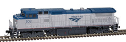 Atlas Master N 40005147 Silver Series GE DASH 8-32BHW Locomotive with Pilot Mounted Ditch Lights DCC Ready Amtrak 'Phase V' #503