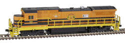 Atlas Master N 40005172 Gold Series GE Dash 8-40B Locomotive with Deck Mounted Ditchlights DCC/ESU Loksound Equipped Providence Worcester PW #3908