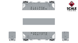 ExactRail N 53017-6 Pullman-Standard 4427 Covered Hopper Northern Pacific '1965 As Delivered - Billboard' NP #76169