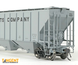 Tangent Scale Models HO 21032-01 Pullman-Standard PS-2 4427 High Side Covered Hopper Corn Products 'Delivery 1967' CCLX #70002