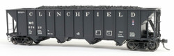 Tangent Scale Models HO 32013-04 Bethlehem Steel 3350CuFt Quad Coal Hopper Wisconsin Central 'Ex-CRR FH19 Patch 1992+ V1' WC #57623