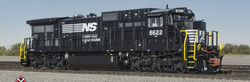 ScaleTrains Rivet Counter N SXT39167 DCC/ESU Loksound 5 Equipped GE C39-8 Locomotive Phase III Norfolk Southern 'As Built' NS #8622