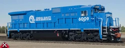 ScaleTrains Rivet Counter N SXT39185 DCC/ESU Loksound 5 Equipped GE C39-8 Locomotive Phase III Conrail 'Quality' w/Ditch Lights CR #6009