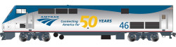 Athearn Genesis HO ATHG81117 DCC Ready GE P42 Genesis Locomotive Amtrak '50th Anniversary' Phase V AMTK #46