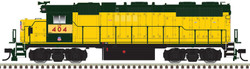 Atlas Master Silver Series HO 10004065 DCC Ready EMD GP38 Diesel Locomotive w/Ditch Lights Union Pacific 'Ex-CNW Patched' UP #404