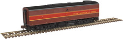 Atlas Master Gold Series N 40004587 DCC/ESU LokSound Equipped ALCO FB-1 Locomotive Gulf, Mobile & Ohio GM&O #B22