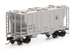 Athearn N ATH17242 PS-2 2600 Covered Hopper B&O #600401