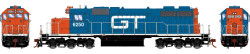 Athearn RTR HO ATH88935 DCC/Econami Sound Equipped EMD SD38 Locomotive GTW #6250