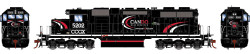 Athearn RTR HO ATH88942 DCC/Econami Sound Equipped EMD SD38AC Locomotive CanDo Rail Services CCGX #5202