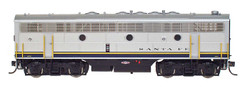 Intermountain N 69722-04 DCC Ready EMD F7B Locomotive Santa Fe 'Blue Bonnet' ATSF #327A