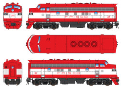 Intermountain N 69264-02 DCC Ready EMD F7A Locomotive Frisco 'Orange & White' #32