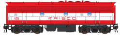 Intermountain N 69764S-01 DCC/ESU LokSound 5 Equipped EMD F7B Locomotive Frisco 'Orange & White' #118