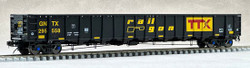 Aurora Miniatures HO 309008 National Steel Car 3650 cf 66' 'Railgon' Gondola GNTX #295566