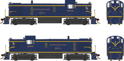 Bowser Executive Line HO 25193 DCC Ready Alco RS3 Phase 3 Locomotive Chesapeake & Ohio 'As-Delivered' C&O #5600