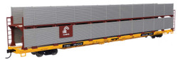 Walthers Mainline HO 910-8111 89' Flatcar w/Bi-Level Shielded Auto Rack Conrail Rack / Trailer-Train Flatcar TTBX #964349