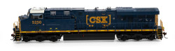 Athearn Genesis HO ATHG83092 DCC Ready ES44DC Locomotive CSX 'Boxcar Logo' CSX #5250