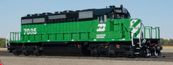 ScaleTrains Rivet Counter N SXT33783 DCC/ESU LokSound V5 Equipped EMD SD40-2 Locomotive Burlington Northern BN #7035