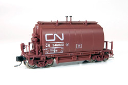 Rapido Trains Inc N 543003A NSC Short Barrel Ore Hopper Canadian National CN Set #1 - Single Car