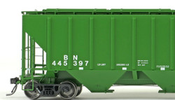 Tangent Scale Models HO 21039-02 Pullman-Standard PS-2 4427 High Side Covered Hopper Burlington Northern 'Logoless Repaint 1988' BN #445341