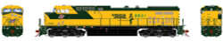 Athearn Genesis 2.0 HO ATHG31649 DCC/Tsunami 2 Sound Equipped GE AC4400CW Locomotive Chicago & Northwestern 'Operation Lifesaver' CNW #8831