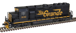 Atlas Master Gold Series N 40005292 DCC/ESU LokSound V5 Equipped EMD GP40 Locomotive Denver & Rio Grande Western Rio Grande #3136
