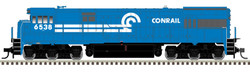 Atlas Master Silver Series HO 10003906 DCC Ready GE U30C Phase I Locomotive Conrail CR #6535