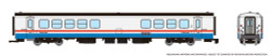 Rapido Trains Inc N 525106 RTL Turboliner Single Car Snack Bar Coach 'Phase III Late - Black Roof' Amtrak #186