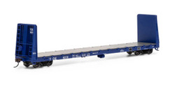 Athearn HO ATH17221 60' Bulkhead Flat Car TOE #4019