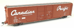Tangent Scale Models HO 33010-05 Greenville 6,000CuFt 60' Double Door Box Car Canadian Pacific 'Delivery Red 3-1966' CP #205017