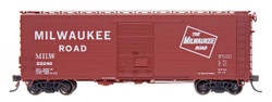 Intermountain HO 48502-22 40' Milwaukee Road Rib Side Boxcar 'Late Paint Scheme' MILW #22352