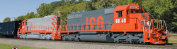 ScaleTrains Rivet Counter HO SXT38812 DCC Ready EMD SD40-2 Locomotive ICG 'Orange & Gray' ICG #6046