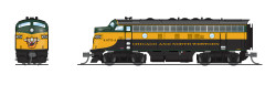 Broadway Limited Imports N 9076 EMD F7A Locomotive Stealth Series DCC Ready Chicago & North Western CNW #4075A